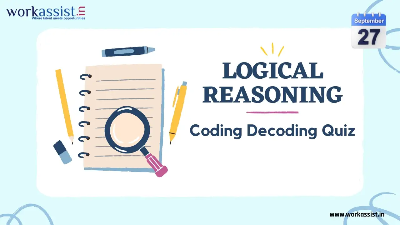 Coding Decoding Quiz - 27